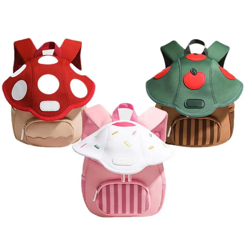 Mushroom Kids School Bag